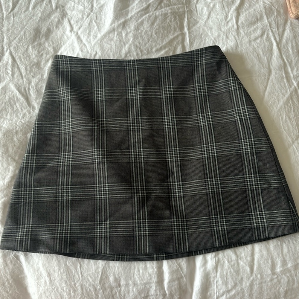 Plaid skirt